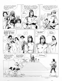 Ribera, Julio - Le vagabond des limbes Planche originale à l‘encre de chine