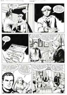 Maurizio Dotti | Maurizio Dotti Maurizio Dotti 3x Tavola Originale "Minaccia su New York" - (2019) | Catawiki