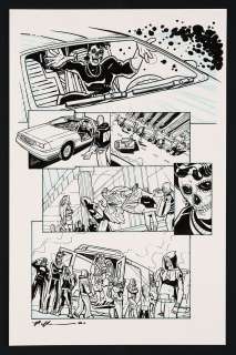Original Art from Johnny Phantasm: Devil’s Night 1985 (2021) Page 13 by Patrick Thomas Parnell | mycomicshop.com