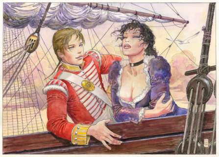 Milo Manara (Né En 1945) | El Gaucho - Molly e Tom | Christie’s