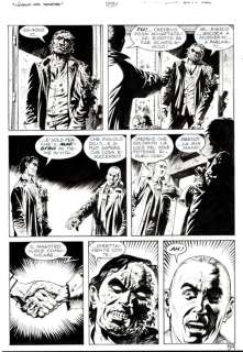 Maurizio Dotti - | Maurizio Dotti - 5x Tavola Originale - Dampyr n. 69 "i giorni del Condor" - (2005) | Catawiki