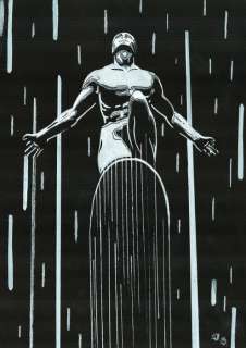 Diego Septiembre | Silver Surfer - Original Drawing By Diego Septiembre - Signed - Original Art - 30 x 21 cm | Catawiki