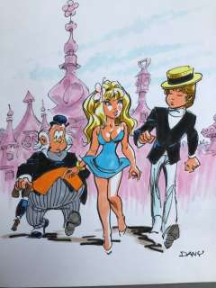 Dany | Dany - Dessin original couleur - Olivier Rameau et Colombe | Catawiki