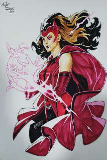 Kevin Libranda - wanda maximoff - the scarlet witch! Issue 0 page 0