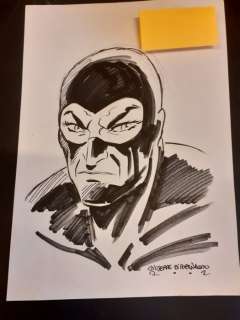 Giuseppe Di Bernardo | Giuseppe Di Bernardo - illustrazione originale firmata "Diabolik" - (2002) | Catawiki