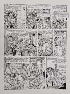 Osi | Osi - Planche originale - Napoléon T3 - La Conquête lombarde - (2013) | Catawiki