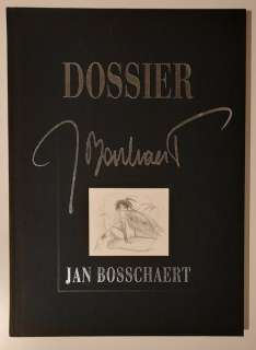 Jan Bosschaert | Jan Bosschaert - Greyline Artistique - Dossier (Luxe) + originele tekening, schetsboek, serigrafie en ex libris. - Cartonné - EO - (2013) | Catawiki