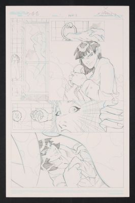 Nadir Balan | Original Art from Victoria’s Secret Service #1 (2006) Page 12 Pencils by Nadir Balan | mycomicshop.com (Buy It Now)