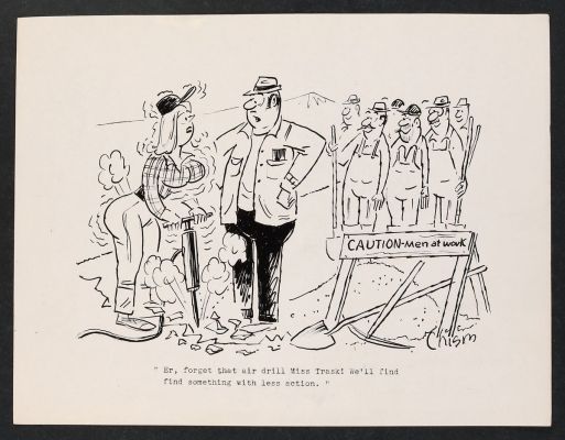 Jack Chism | Something With Less Action Gag Strip by Jack Chism | mycomicshop.com (Buy It Now)