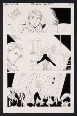 Ron Williams | Original Art from Notti & Nyce Halloween Special 2019 Page 5 Pencils and Inks by Ron Williams | mycomicshop.com