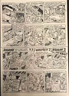 Linthout, Willy | Linthout, Willy - Originele pagina - Urbanus 56 - Kermis in de hel - (1996) | Catawiki