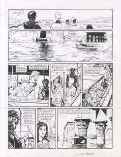 Jean-François Charles | Charles, Jean-François - Planche originale (p.11) Fox T4 - Le Dieu Rouge (1994) | Catawiki