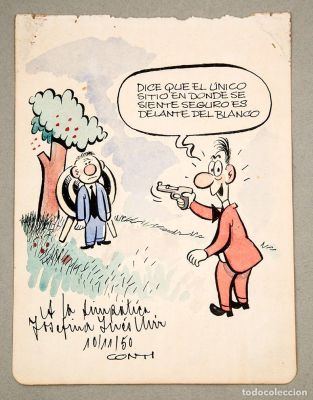 CONTI - ILUSTRACIÓN ORIGINAL - 1950 | todocoleccion (Buy It Now)