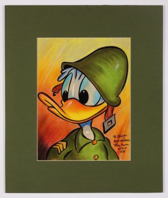 Dick Ruhl | Donald Duck Portrait by Dick Ruhl | mycomicshop.com (Buy It Now)