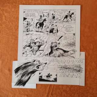 Derib | Derib - Planche originale (p.34) - Yakari T39 - Le Jour du silence - (2016) | Catawiki