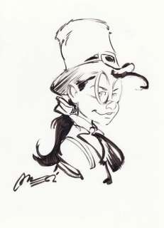 Munuera. Dessin original non-nom. Sir Pyle | BDEnchères