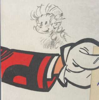 Franquin | Franquin - Dédicace sur carte de voeux en sérigraphie - (1996) | Catawiki