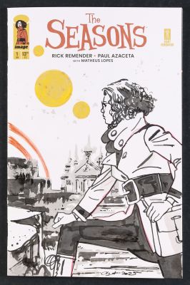 Paul Azaceta | Seasons 1F (2025) Sketch Cover | mycomicshop.com