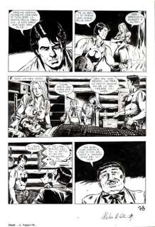 Alessandro Piccinelli - | Alessandro Piccinelli - 3x Tavola Originale - Zagor n. 490 "Huron!" - (2006) | Catawiki