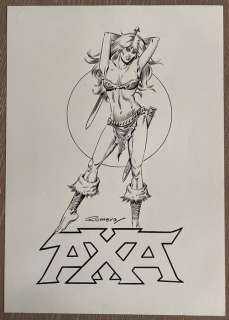 Romero, Enric Badia | Romero, Enric Badia - Dessin original - Axa - (2005) | Catawiki