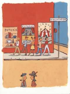 Avril. Illustration originale Figaroscope | BDEnchères