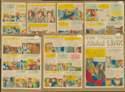 Orlando -The Trail of Adam Link, W SCI-FAN 28, 7 Pg SP-Story ( 1955) | Russ Cochran