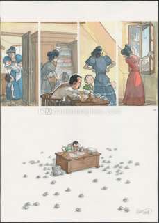 Leonard Chemineau - Planche originale n°11 - Edmond