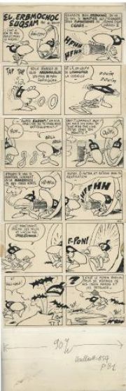 Nikita Mandryka | Planche Le Concombre masqué | Galerie 9ème Art