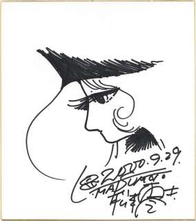 Leiji Matsumoto Hand-Drawn Shikishi "Galaxy Express 999" Maetel | Mandarake (Big Web)