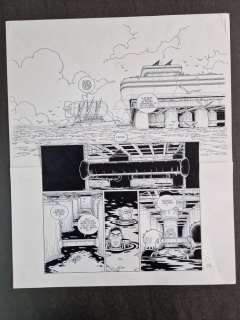 Fred Simon | Simon, Fred - Originele pagina (p.1) Mermaid project - (2017) | Catawiki