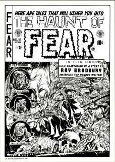 Ingels - THE HAUNT OF FEAR #18, Black & White Print (early 1970s) | Russ Cochran