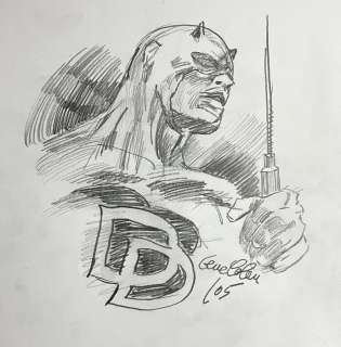 Gene Colan | Daredevil - Gene Colan - Original Daredevil Drawing - Exemplaire unique - (2005) | Catawiki