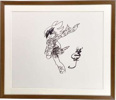 Sanpei Shirato Hand-Drawn Illustration "Sasuke" | Mandarake (Big Web)