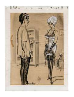 Doctor and Patient Bill Ward Original Cartoon | Guernseys