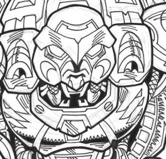 TRANSFORMERS BEAST WARS SOURCEBOOK. Snapper Predacon | Unreal Books