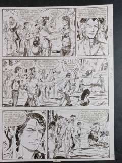 Nolitta, Ferri | Zagor Zenith n. 459 - Nolitta, Ferri - Tavola Originale "Scacco Matto" - Exemplaire unique - (1999) | Catawiki