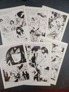 Studioriga (Morricone - Savi) | Lucifera - StudiOriga - 6x Tavole Originali Consecutive "La Violenza Con Piacere" - Page volante - Exemplaire unique | Catawiki