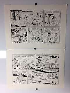 Morris, Michel Janvier | Janvier, Michel - Planche original Lucky Luke - Le Flume (Le Ranch Maudit) - Planche 10 - Page volante - (1986) | Catawiki