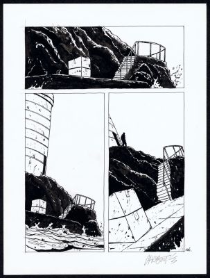 Christophe Chabouté | Tout seul - Planche originale N°106 | Daniel Maghen