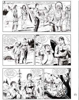 Ferri, Gallieno | Ferri, Gallieno - Tavola Originale - Zagor #519 "Il segno del male" - (2008) | Catawiki