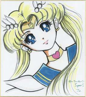 Joey Karangian Hand-Drawn Color Shikishi "Sailor Moon" | Mandarake (Big Web)
