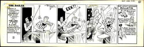 Link - THE DAILYS, Daily Strip (02/07/1948) | Russ Cochran