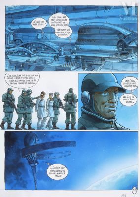 GRUN (Ludovic Dubois, né en 1971) - Lot 99 - Metronom‘, Tome 2, Station orbitale