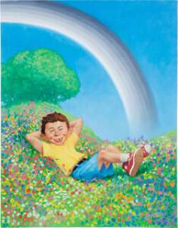 Richard Williams Mad Color Classics #8 Cover Original Art (EC, 2003). At the end of every rainbow lies a pot of -