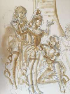 Meynet, Félix | Meynet, Félix - Dessin original - Grand théâtre | Catawiki