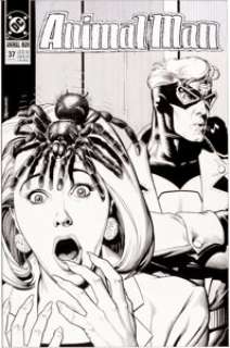 Brian Bolland Animal Man #37 Cover Original Art (DC, 1991). British artist Brian Bolland first made waves in America -