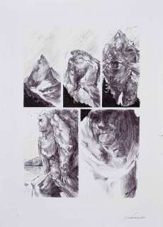 Giada Tonello | Le terre dei giganti invisibili, original art n° 10 | Art-Rite