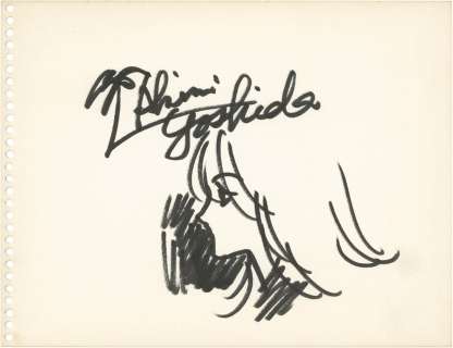 Akio Yoshida Hand-Drawn Illustration "California Story" Heath Swanson | Mandarake (Big Web)