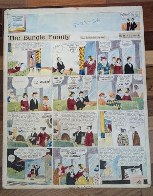 Tuthill-The Bungle Family-Original Sunday Colored (1926) | Russ Cochran