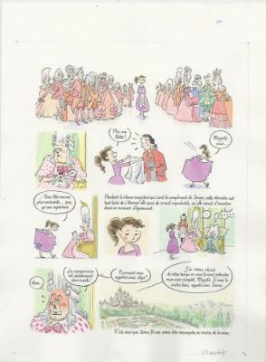 Kerascoët | De cape et de mots, planche 13 | Galerie 9ème Art